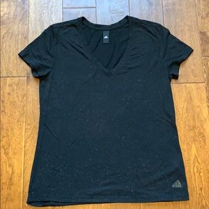 Adidas splatter look short sleeve t-shirt